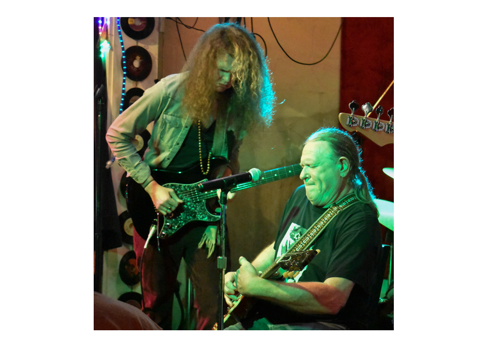 The Charlie Soul Band: Gary 'Guitar' Harbison and Tyler 'The Kid' Carden